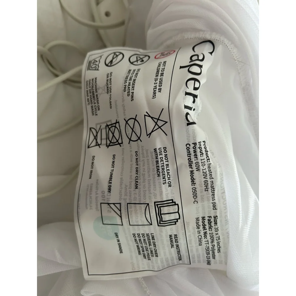 NEW Heated Mattress Pad Twin Electric Mattress 9 Settings